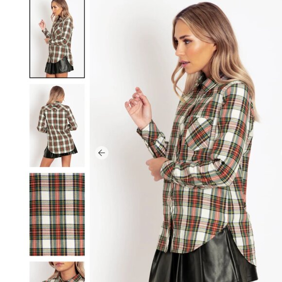 Blackmilk - Tartan Holidays Grunge Shirt - Limited - Picture 2 of 10